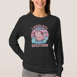 I Axolotl Fragen Kinder Jugendliche Retro Axolot T-Shirt