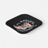 I Axolotl-Fragen Pappteller (Gewinkelt)