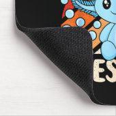 I Axolotl Questions Funny Axolotl Kawaii Men Women Mousepad (Ecke)