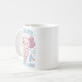 I Axolotl Questions Funny Cute Pun Design  Kaffeetasse (Vorderseite Links)