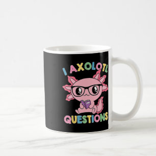 I Axolotl Questions Shirt Kids Axolotl Weihnachten Kaffeetasse
