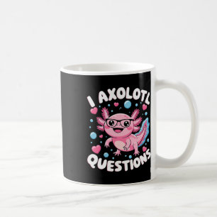 I Axolotl Questions Shirt Kids Axolotl Weihnachten Kaffeetasse