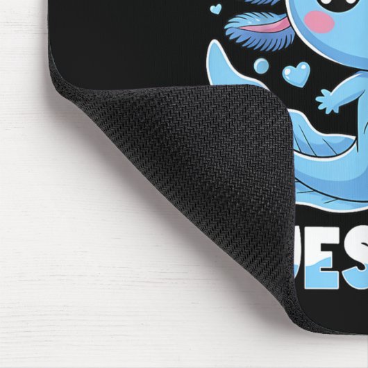 I Axolotl Questions Shirt Kids Axolotl Weihnachten Mousepad (Ecke)