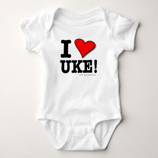 I Baby T der Liebe-UKE Strampler (Vorderseite)