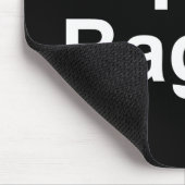 I Bagel der Liebe-(Herz) Mousepad (Ecke)