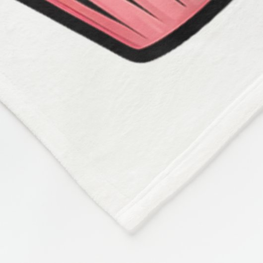 I Bake Because Punching People Is Frowned Un Baker Fleecedecke (Ecke)