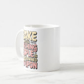 I Bake Because Punching People Is Frowned Un Baker Kaffeetasse (Vorderseite Links)