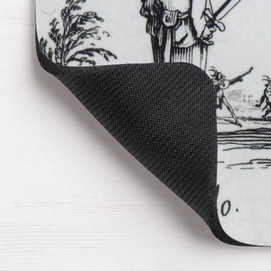 I Balli de Spessanei oder Le Grande Chasse Mousepad (Ecke)