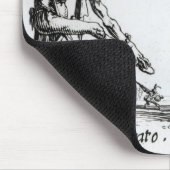 I Balli de Spessanei oder Le Grande Chasse Mousepad (Ecke)