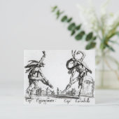 I Balli de Spessanei oder Le Grande Chasse Postkarte (Stehend Vorderseite)