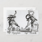 I Balli de Spessanei oder Le Grande Chasse Postkarte (Vorne/Hinten)