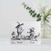 I Balli de Spessanei oder Le Grande Chasse Postkarte (Stehend Vorderseite)