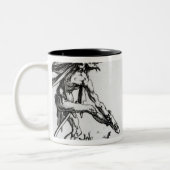 I Balli de Spessanei oder Le Grande Chasse Zweifarbige Tasse (Links)