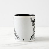 I Balli de Spessanei oder Le Grande Chasse Zweifarbige Tasse (Mittel)