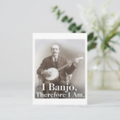 I Banjo Postcard Postkarte (Stehend Vorderseite)