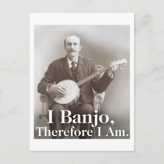 I Banjo Postcard Postkarte (Vorderseite)