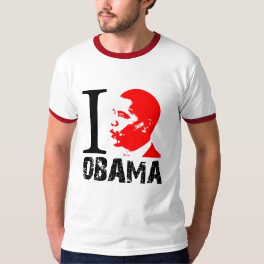 I Barack Obama T-Shirt (Vorderseite)