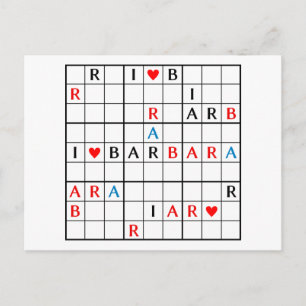 I ♥ BARBARA POSTKARTE