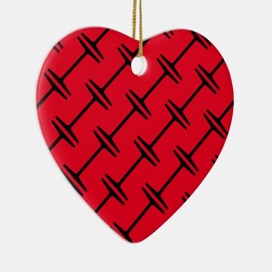 I Beam Keramik Ornament (Rechts)