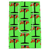 I-Beam Weihnachts-Strümpfe Mittlere Geschenktüte (Rückseite)