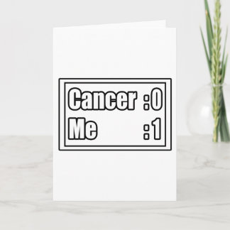 I Beat Cancer (Scoreboard) Karte