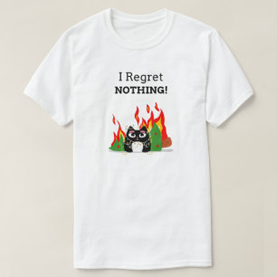 I Bedret Nothing - Funny Happy Cat Weihnachten T-Shirt