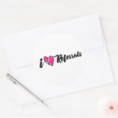 I Befassungen der Liebe Runder Aufkleber (Umschlag)