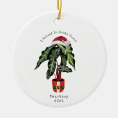 I Beleaf im Santa Claus House Pflanze Weihnachten Keramik Ornament (Vorne)