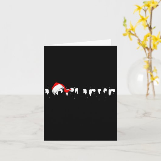 I Believe - I Believe In Santa Claus Karte (Gelbe Blume)