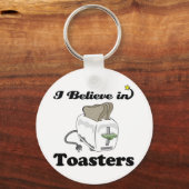 i believe in toasters schlüsselanhänger (Vorderseite)