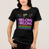 I Belong I Tri-Blend Shirt (Vorderseite)
