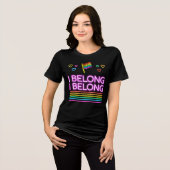 I Belong I Tri-Blend Shirt (Vorderseite voll)