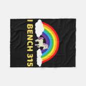 I Bench 315 Bench Press 315 Lb Club Bodybuilding S Fleecedecke (Vorderseite (Horizontal))