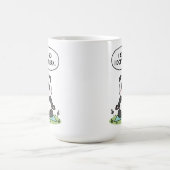 “I Bend So I Don’t Break” panda design Kaffeetasse (Mittel)