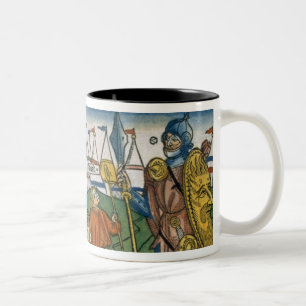 I besiegt Samuel 17 1-58 David Goliath und trifft Zweifarbige Tasse
