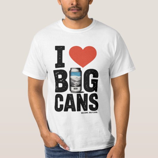 I BIER G CANS Vintag - Funny T-Shirt (Vorderseite)
