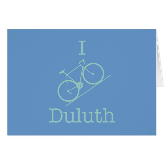 I Bike Duluth (Vorderseite (Horizontal))