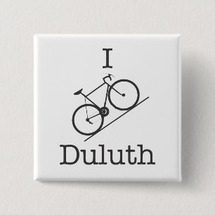 I Bike Duluth Button