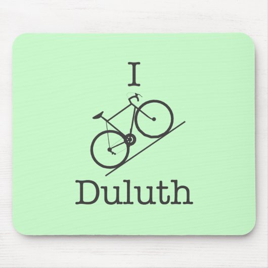 I Bike Duluth Mousepad (Vorne)