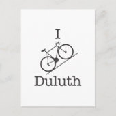 I Bike Duluth Postkarte (Vorderseite)