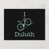 I Bike Duluth Postkarte (Vorderseite)