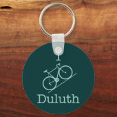 I Bike Duluth Schlüsselanhänger (Vorderseite)