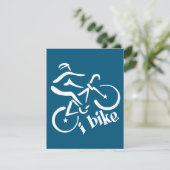 I BIKE Einladung, anpassen Einladung (Stehend Vorderseite)