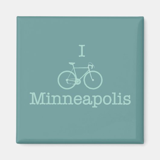 I Bike Minneapolis Magnet (Vorne)