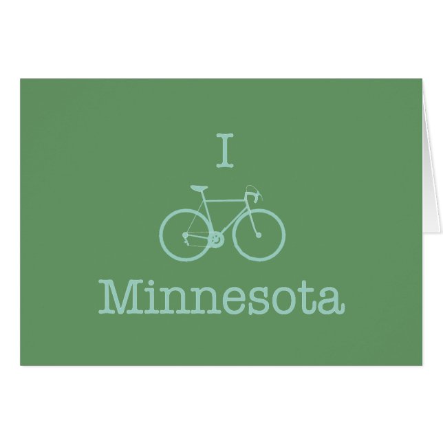 I Bike Minnesota (Vorderseite (Horizontal))