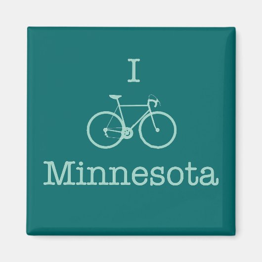 I Bike Minnesota Magnet (Vorne)