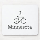 I Bike Minnesota Mousepad (Vorne)