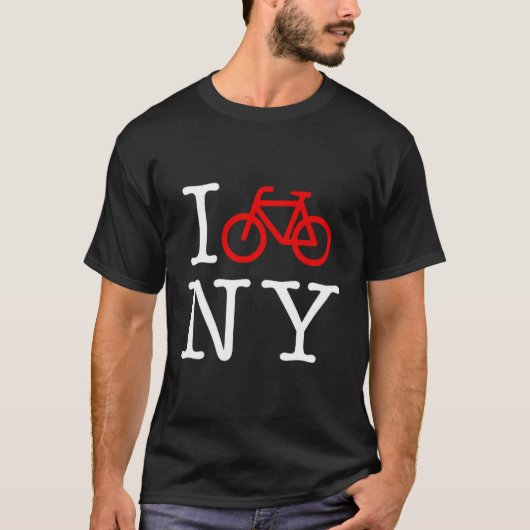 I Bike New York T-Shirt (Vorderseite)