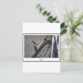 I Bike Postkarte (Stehend Vorderseite)