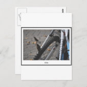 I Bike Postkarte (Vorne/Hinten)